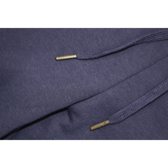 Ed Hardy Womens Broken Hearts  Sweatpants Wide Leg Y2K Navy Eclipse L  Fleece - Picture 5 of 16